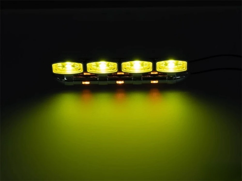 Skala 1/14 Światła zderzaka / Lampa led pasuje do ciągnika siodłowego Tamiya R470 R620 770s 56368 FH12 FH16 56375 MAN TGX King Hauler RC Car 1 14