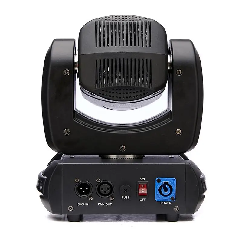 Quick delivery Mini led shake head light 120W beam spotlight 8-sided prism for DJ DMX stage effect wedding performance Club