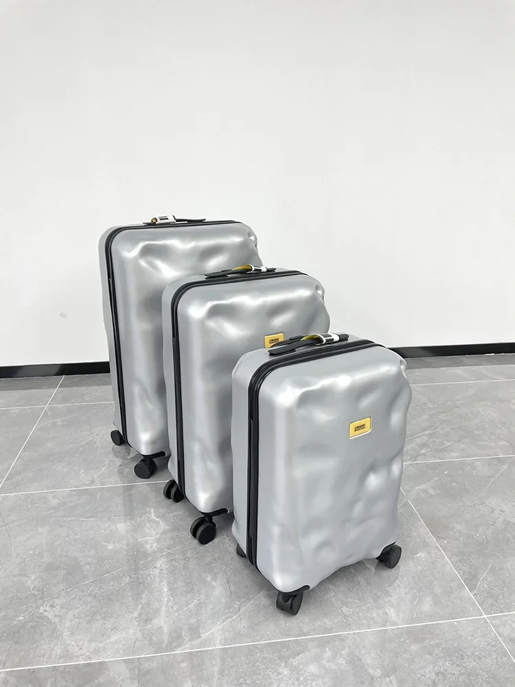 for Special Design 360 Degree Rotating Wheels 20 Inch Carry On Luggage Sets Case Travel Set For Outdoors Suitcase Luggage KJ132