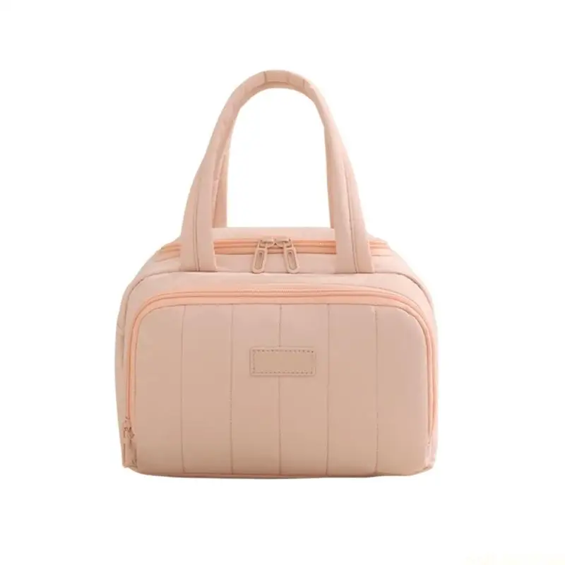 

X90D Просторная термосумка для еды, кубическая сумка для приготовления еды с ручками, портативный контейнер для обеда для