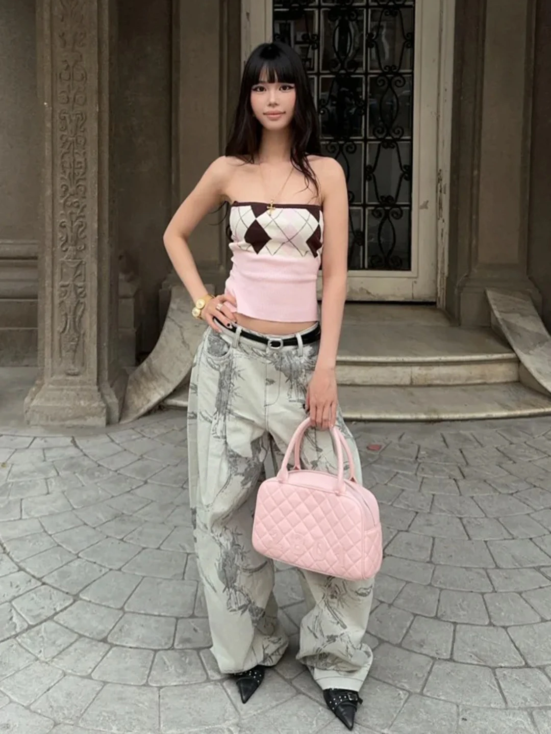 

Мужские джинсы прямого кроя в стиле ретро с эффектом потертости, широкие штанины, американский уличный стиль, брюки CleanFit, джинсы Knife, повседневная одежда, джинсы из денима