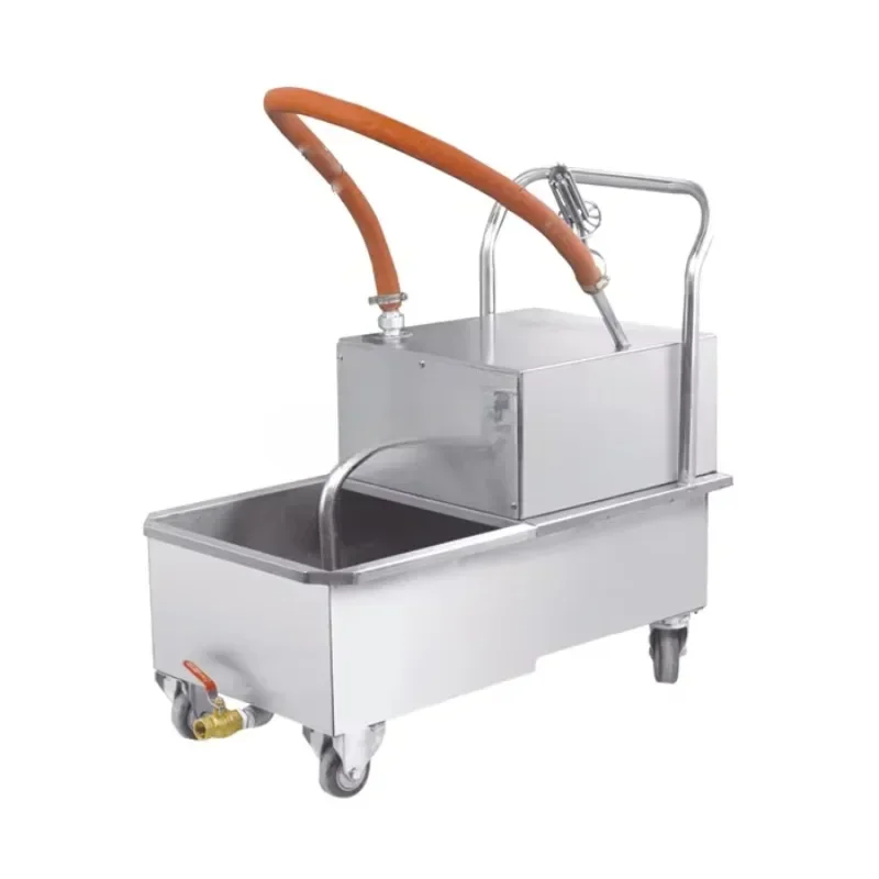 

Cooking Food Oil Filter Machine with Cart