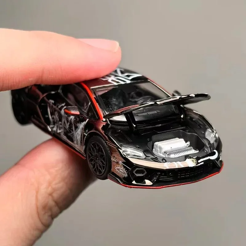 TH 1/64 Temerario Basquiat 2026 HEC Alloy Car Static Die Cast Vehicles Collection Model Car Toy