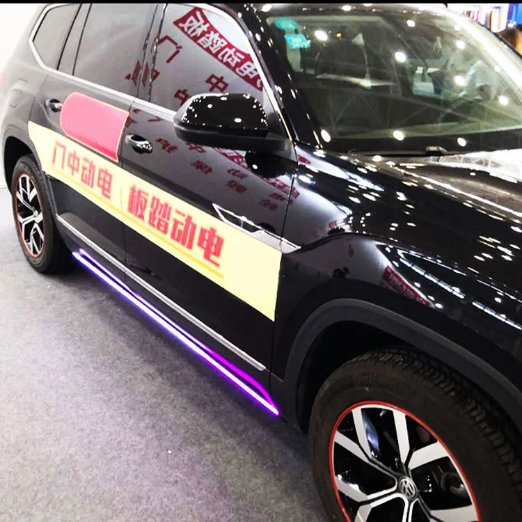 Car Accessory Side Aluminum Running Board Automatic Foot Step for Audi Q7