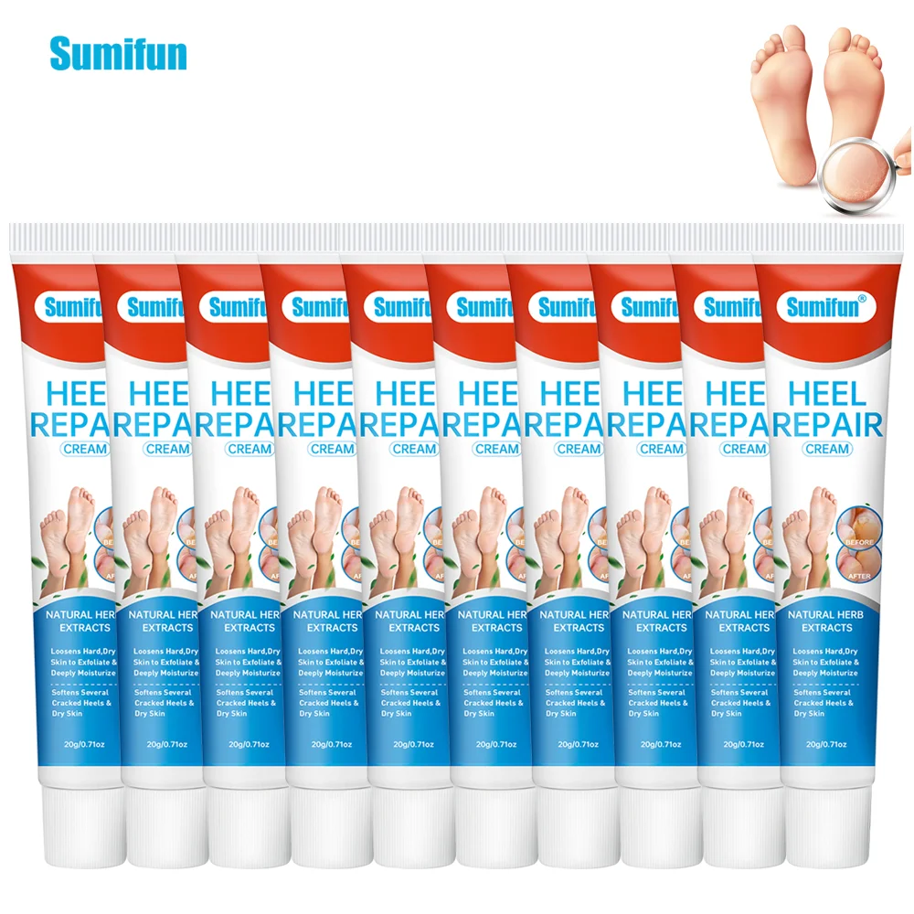 

1/5/10Pcs Sumifun Foot Cracked Repair Cream Whitening Anti-Drying Ointmemt Anti-Freeze Removal Wrinkle Dead Skin Care Plaster