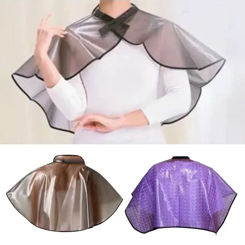 

Waterproof Salon Hair Dyeing Cape Haircut Shawl Cape Hairdressing Shawl Cloth Tool Hair Dressing Gown Barber Cape