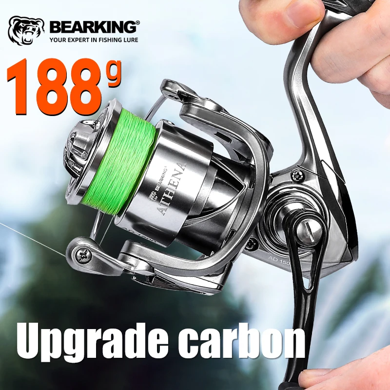 BEARKING new arrival 149g 6BB Stainless steel bearing 5.2:1 Fishing Reel  Drag System 6kgs Max Power Spinning Wheel Fishing Coil - AliExpress 18