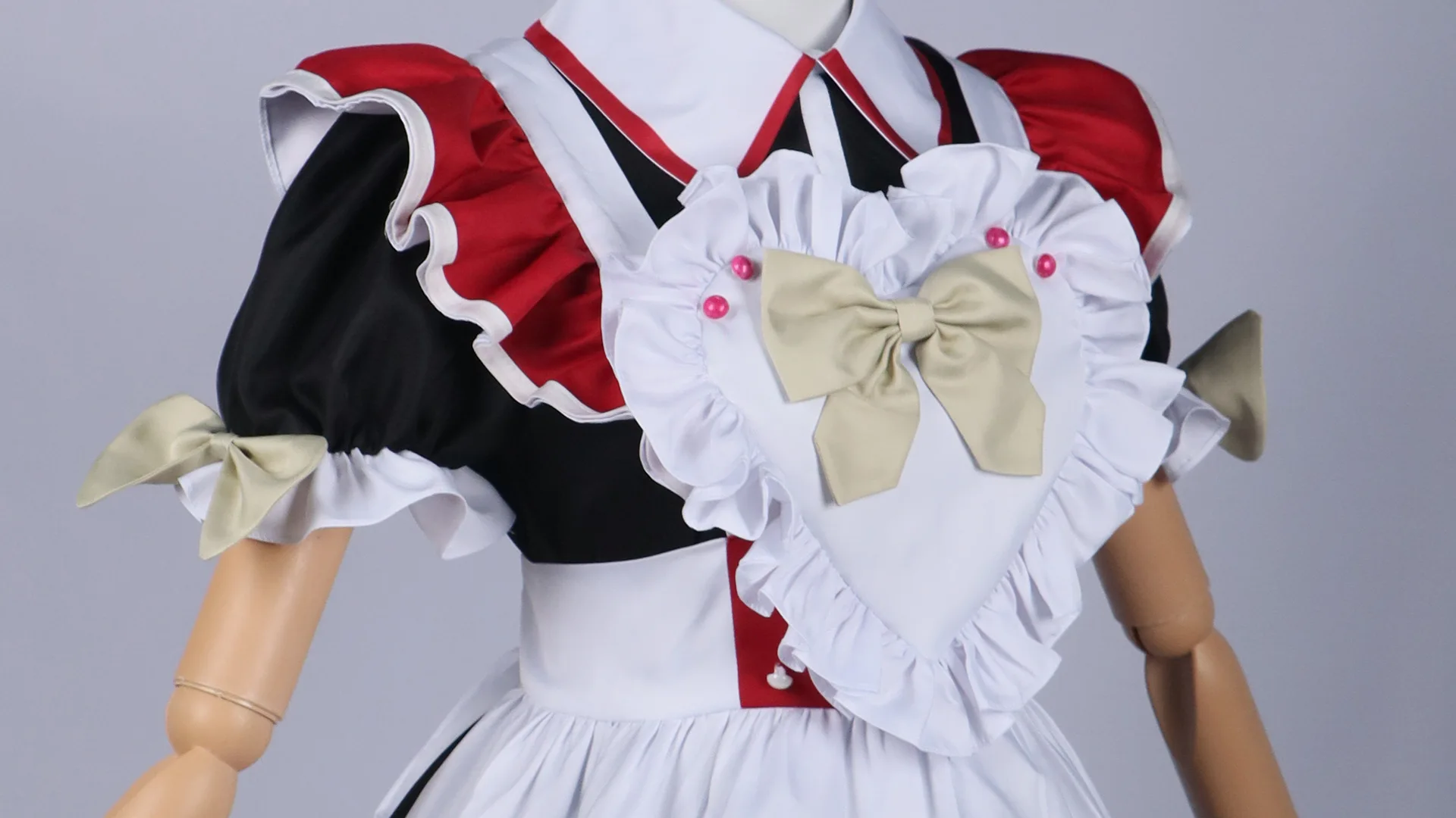 NEEDY GIRL OVERDOSE KAnge Cosplay Kostuum Pruik Regen Cosplay Meid Jurk Lolita Uniform Halloween Carnaval Rollenspel Outfits Vrouwen