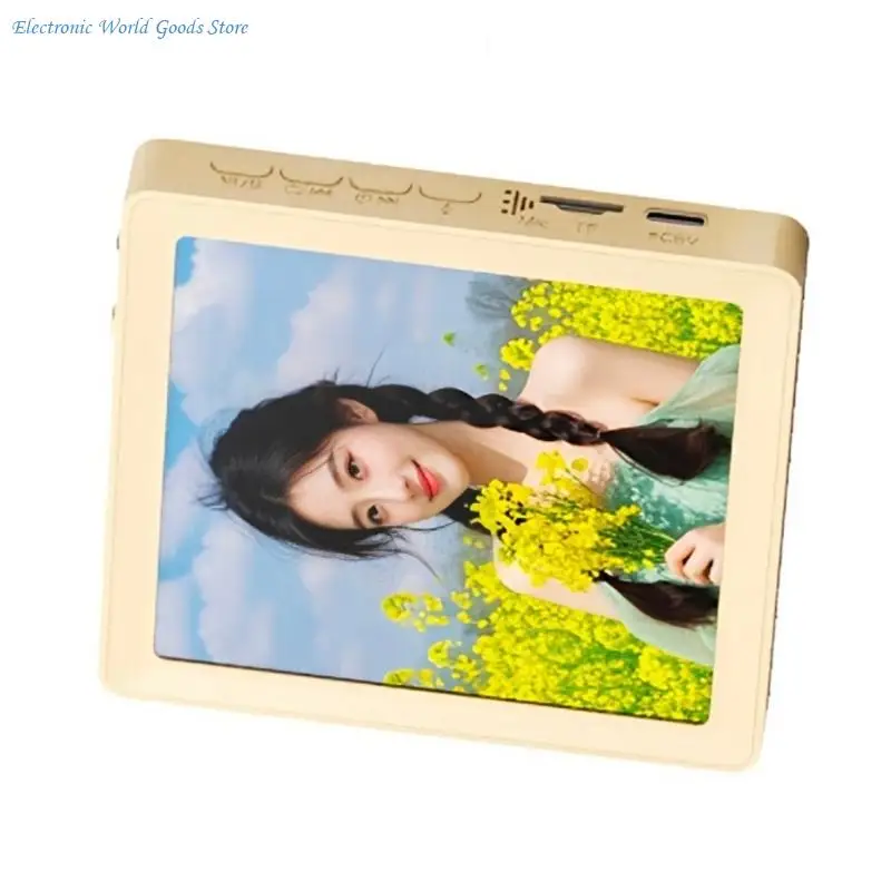 A3PD On Frame con reproductor música inalámbrica y compatibilidad con tarjetas para decoración del hogar