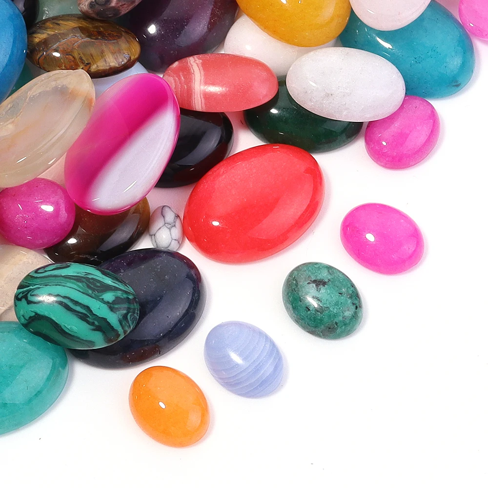 5/10 adet doğal taş Cabochon O - Jewelry Making Hoops incelemesi ve fiyatı
