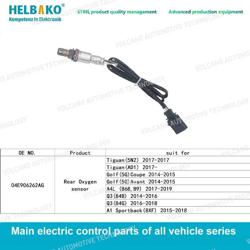 04E906262AG Lambda O2 Oxygen sensor For Polo 6R AUDI A3 8V A1 Q3 8U