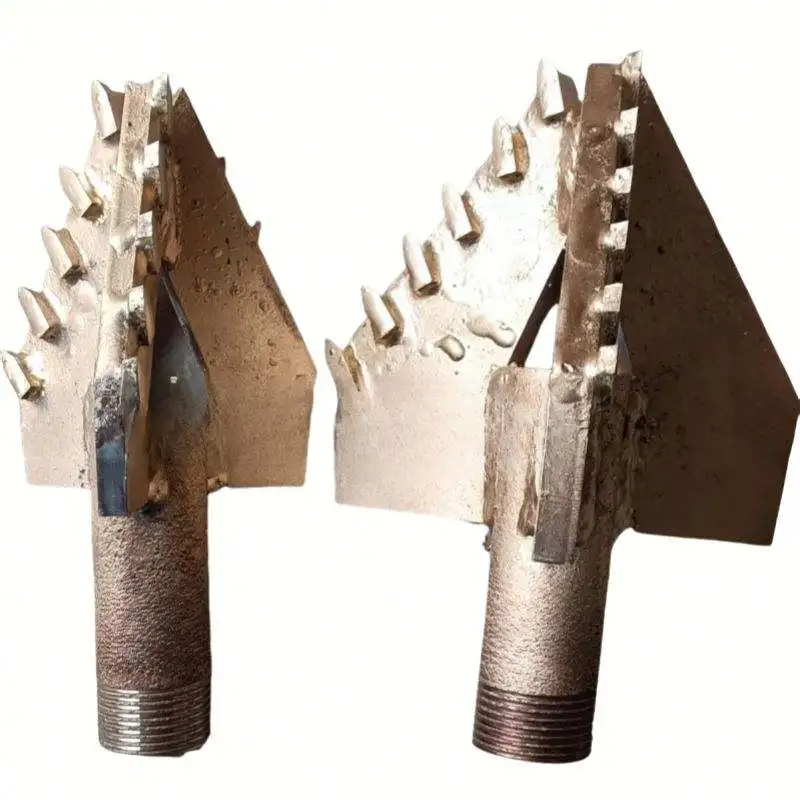 

Three-flute alloy drill bit for household small drilling rigs