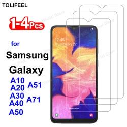 Tempered Glass For Samsung Galaxy A10 A20 A20E A30 A40 A50 A70 A51 A71 Screen Protector Film HD Crystal 9H Protective Glass