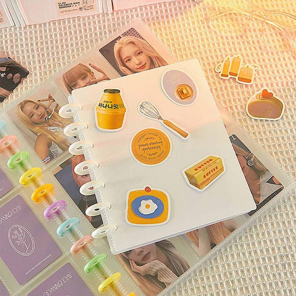 

Цветной альбом с кнопками в виде грибов, 80 карманов, 3 дюйма, Полароид, фотокарточка, книга для хранения, канцелярские принадлежности, подарок