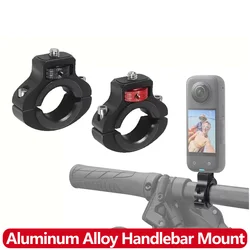 Aluminum Alloy Bike Handlebar Mount Clamp with 1/4