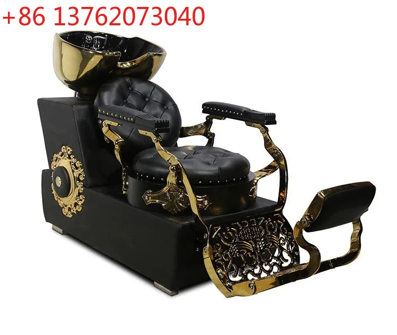 

Кресло-мойка для парикмахерских с полулежачим положением, керамическое, для мытья головы