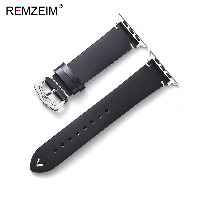 Ölwachs-Lederarmband für Apple Watch Band 38/40/41/42/44/45/46/49 mm für Iwatch Serie 1-11 SE Ultra 3 2 1 Herrenarmband