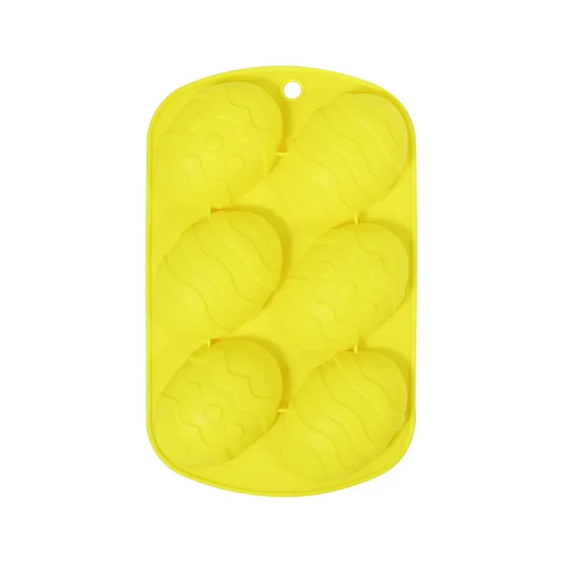 6 Holes 3D Silicone Soap Mold Soap Making Moulds Supplies Candle Form Resin Craft Home Decor