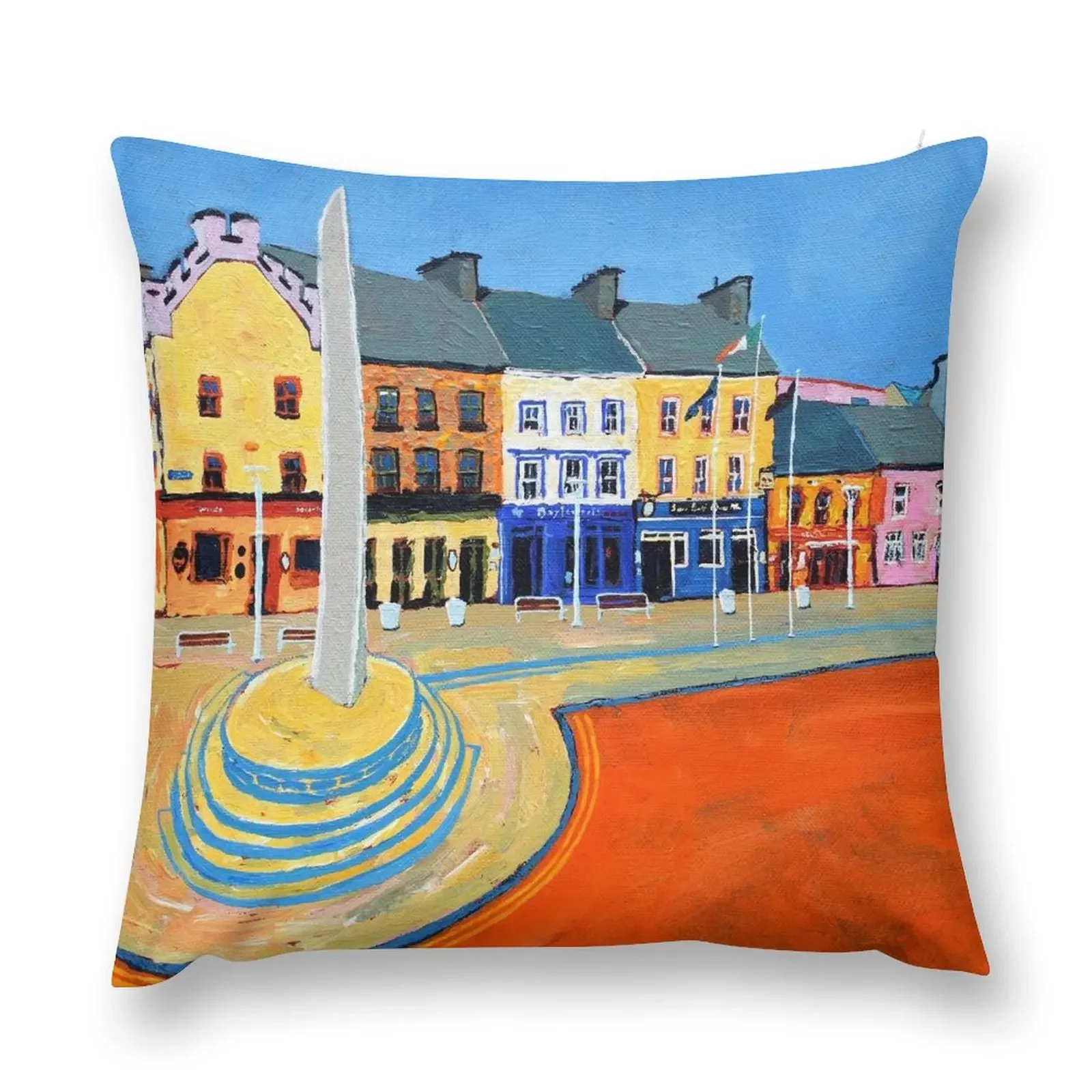 Clifden (County Galway, Ireland) Throw Pillow Pillow Case Pillowcases Bed Cushions Rectangular Cushion Cover pillow