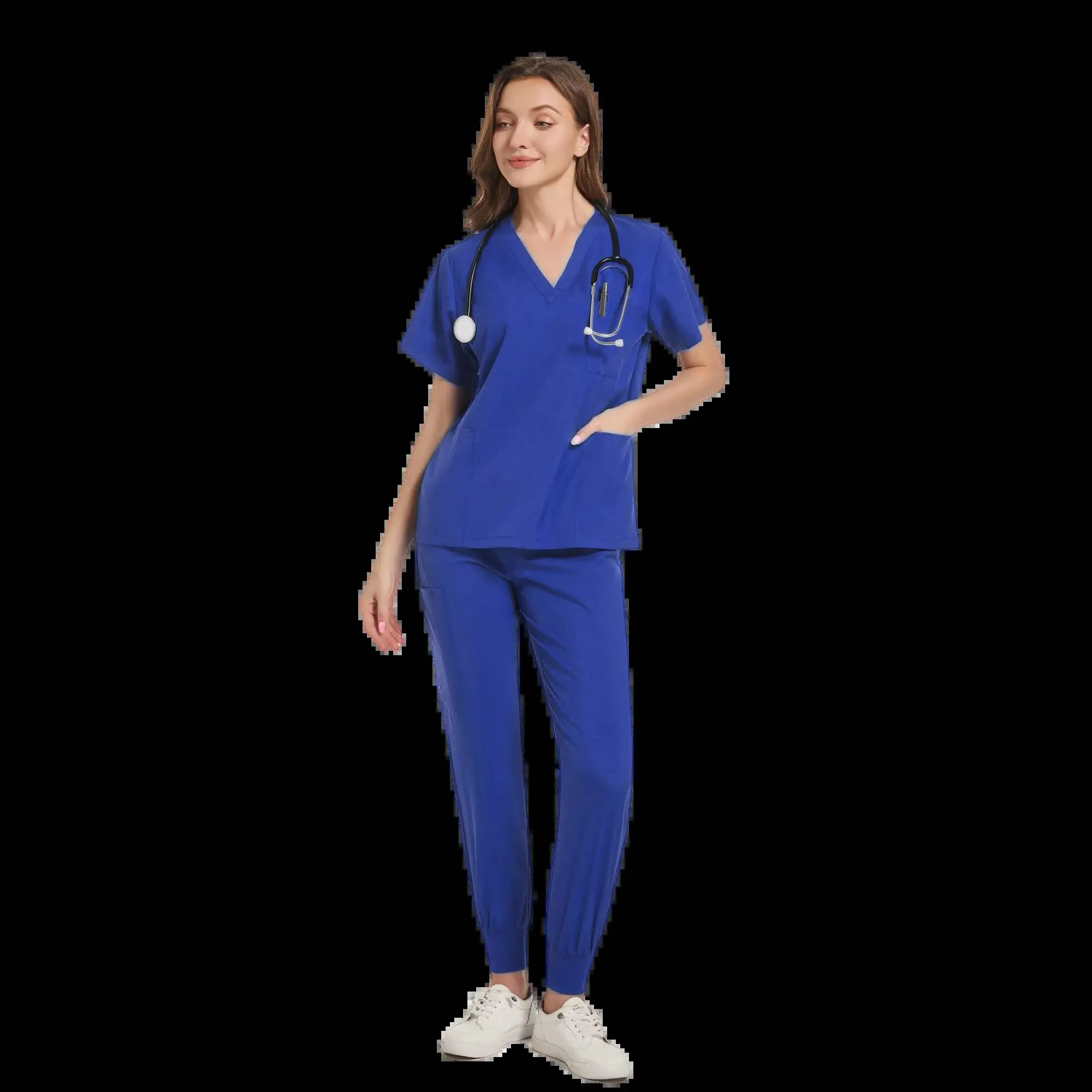 女性用手術看護スクラブセット 病院ユニフォーム 医療工場卸売ユニフォーム 女性用カスタムスクラブ
