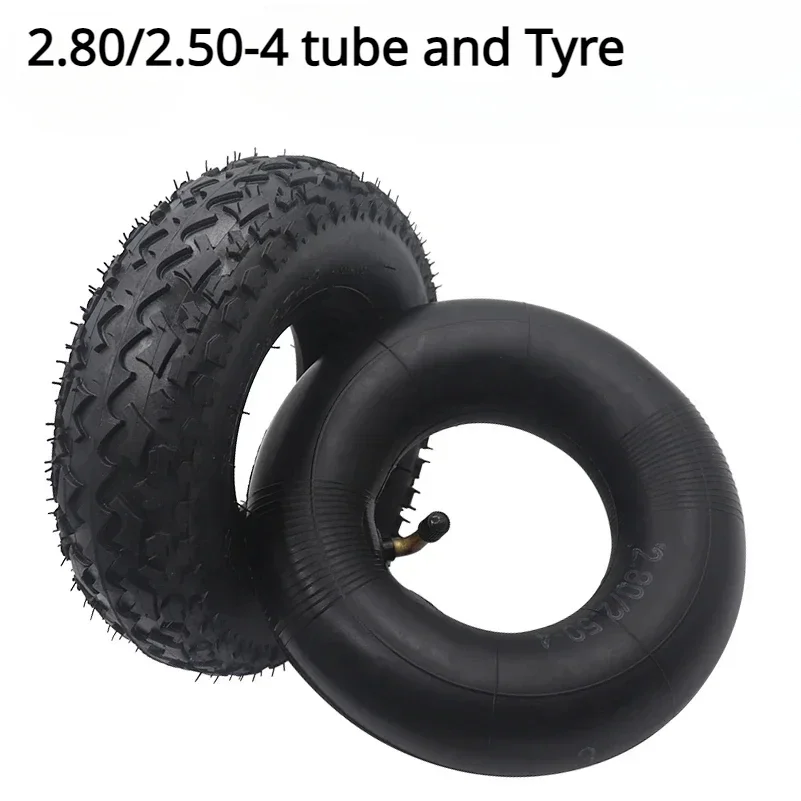 9 Inch 2.80/2.50-4 Pneumatic Tire Inner Tube Outer Tyre for Electric Scooter Front and Rear Wheel Accessories