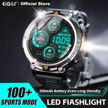 EIGIIS KE3 Smart Watch 3ATM Waterproof Original Design For Men Bluetooth Call Health Monitor With Flashlight 100 Sports Modes EIGIIS KE3 Smart Watch 3ATM Waterproof Original Design For Men Bluetooth Call Health Monitor With Flashlight 100 Sports Modes