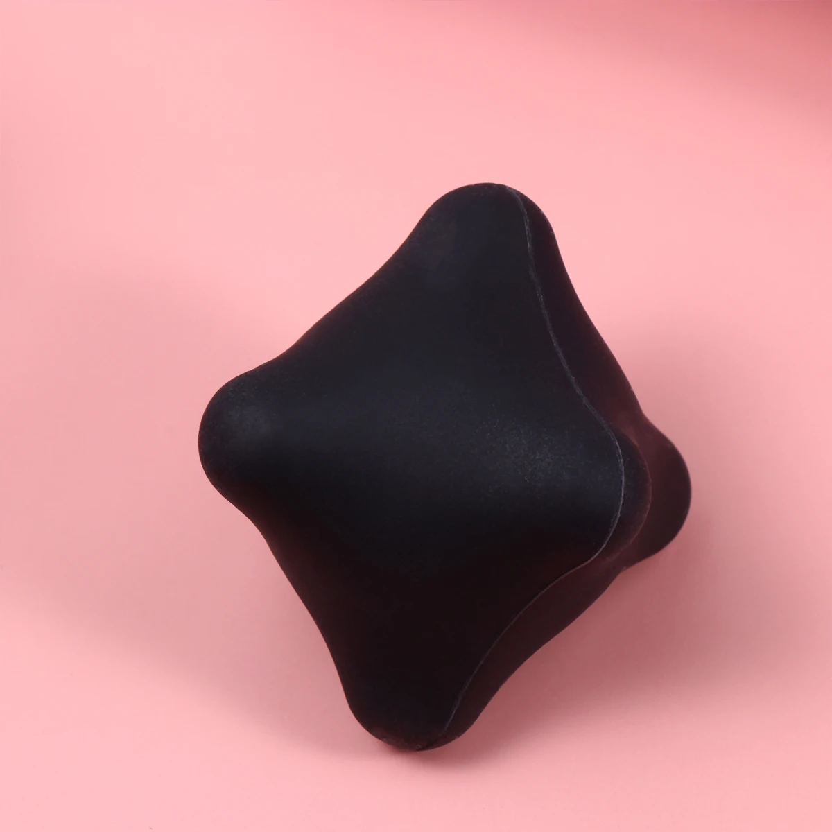 

Silicone Massage Ball Deep Muscle Relaxation Yoga Fitness Ball Hand Massage Ball Fitness Supplies for Students Worker (Black)
