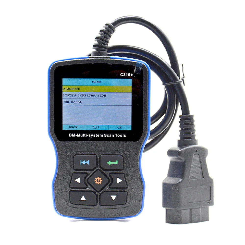 C310+ Fault Detection for BMW Car Tester Maintenance Reset Battery Registration for BMW 1 3 5 7 Oil Light Reset