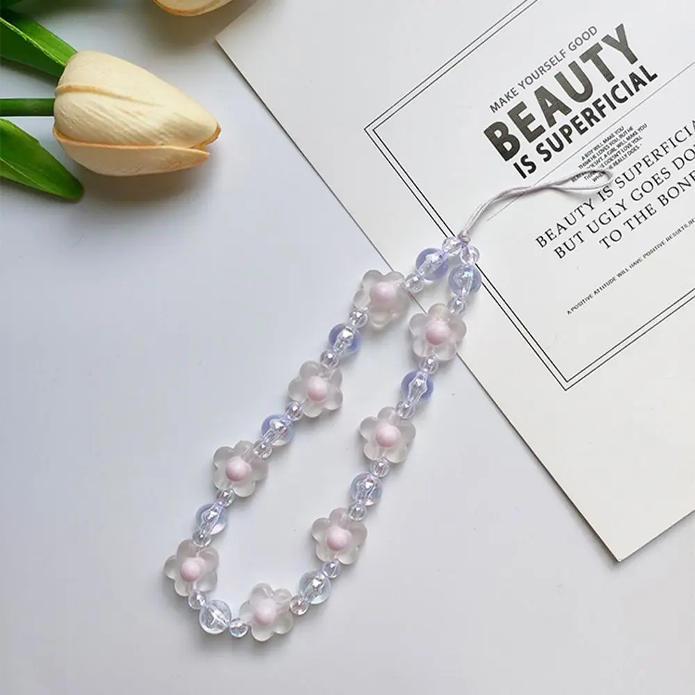 

Pendant Anti-Lost Elf Style Phone Lanyard Short Rope Laser Beads Mobile Phone Straps Hand Strap Hanging Rope Wrist Hand Lanyard