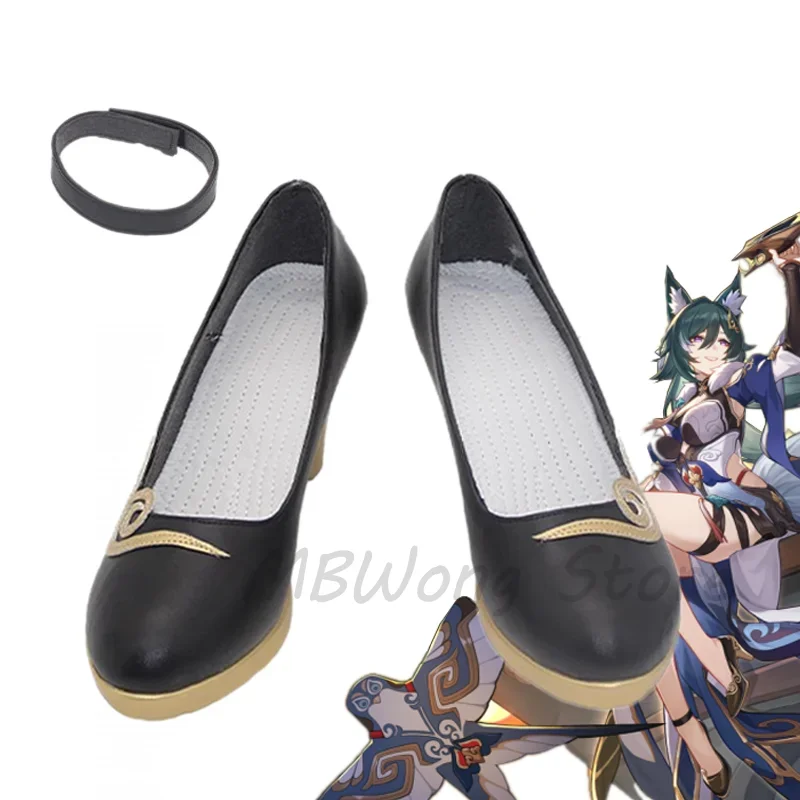 Game Honkai Star Rail Yukong Cosplay Shoes Boots Anime Role Play Halloween Carnival Women Men Costume Outfit Party Prop Custom