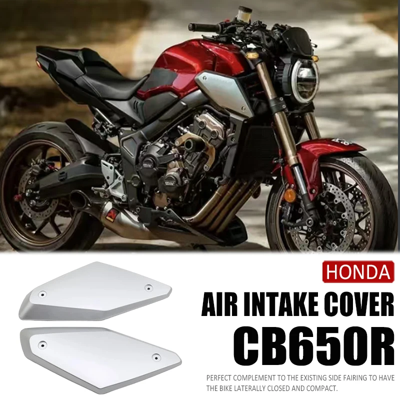 

Motorcycle Frame Side Panels For Honda CB650R 2019 2020 2021 2022 2023 CBR650R Air Intake Ram Cover Gas Tank Cap Shell Protector