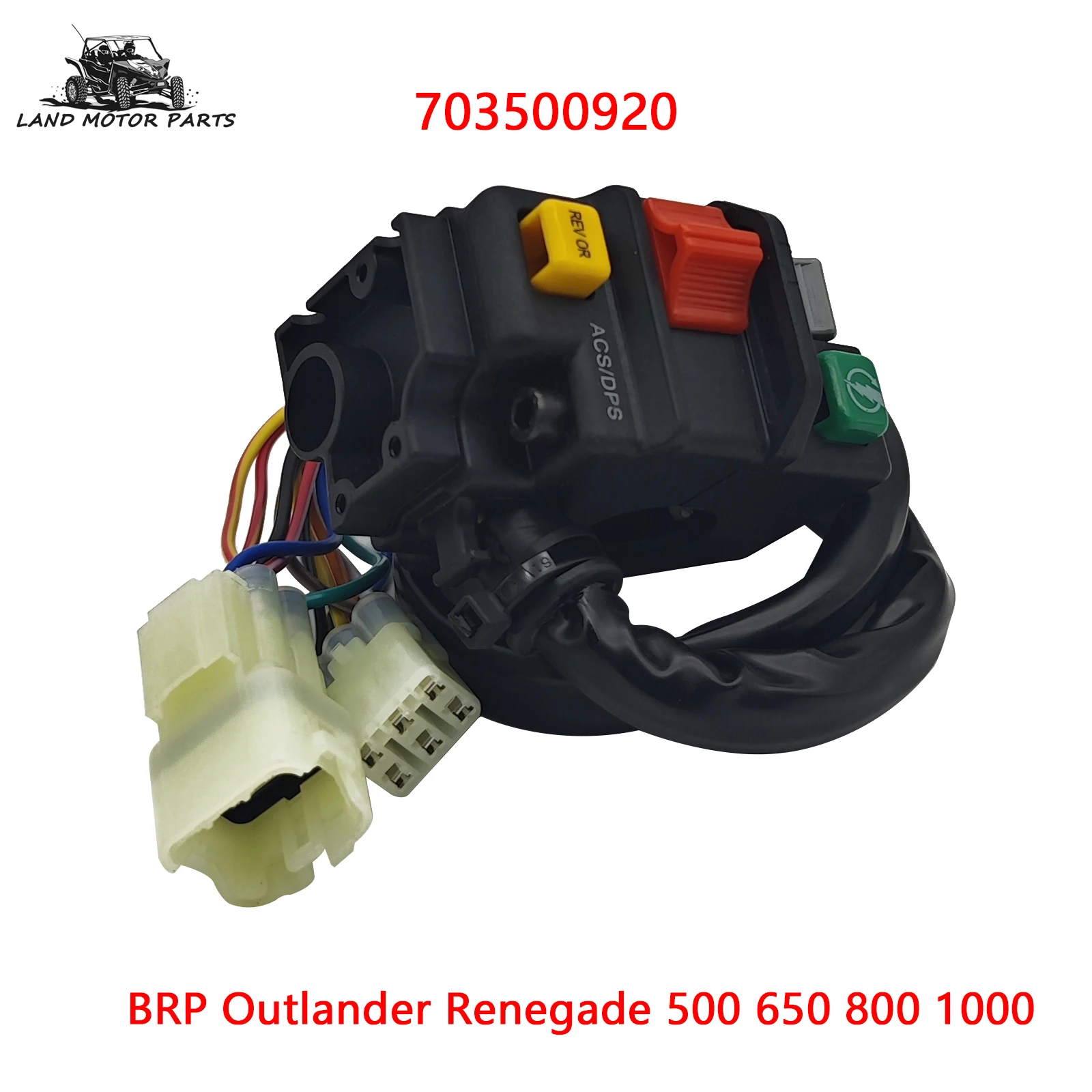 

Switch Handlebar Control Switch Headlight 703500920 For BRP Outlander Renegade 500 650 800 1000