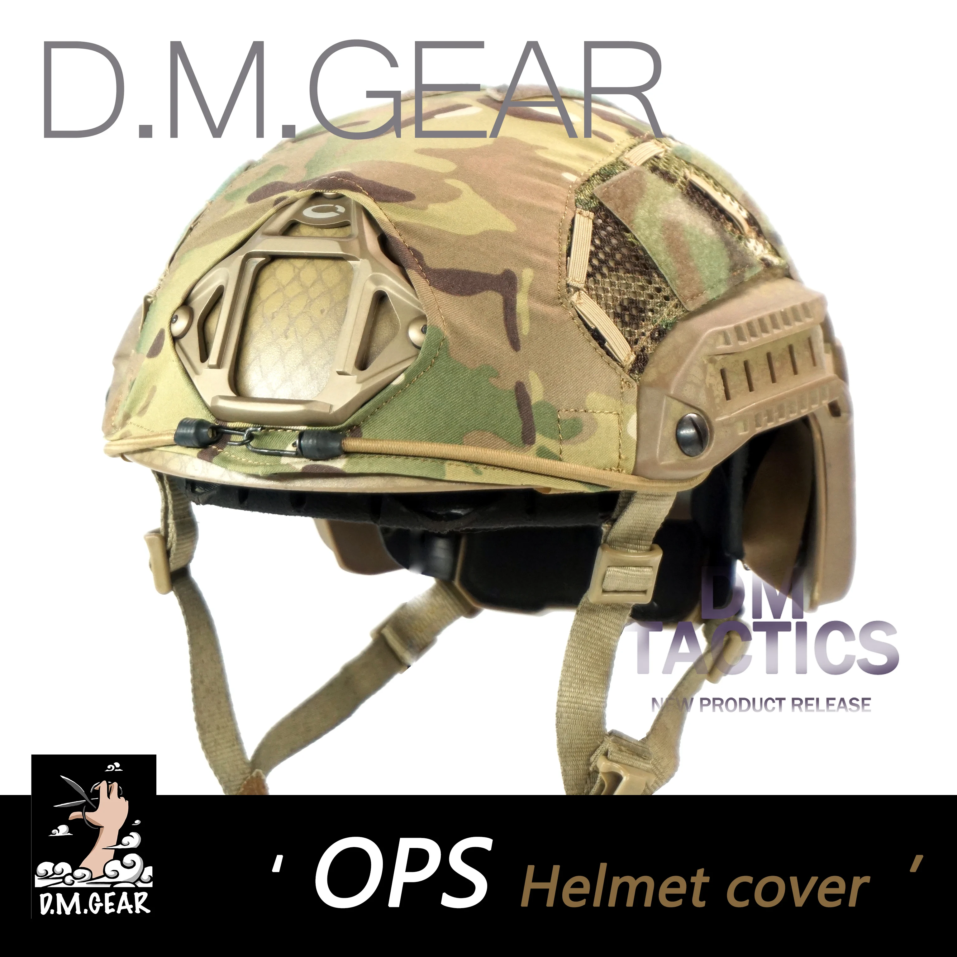 DMGear OPS-Core защитный чехол для шлема Fast SF/Fast MT/Fast RF1/FMA морское тактическое снаряжение для страйкбола