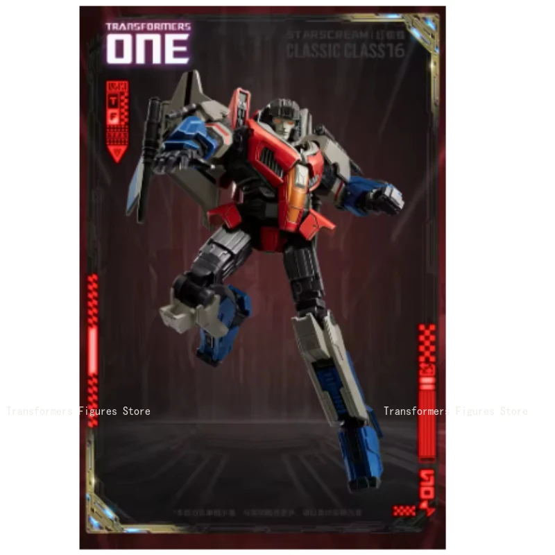 재고 있음 Transformer Bruco Transformer Origins Beyond Edition Starscream 로봇 모델 장난감 피규어 애니메이션 프로토타입 장식품