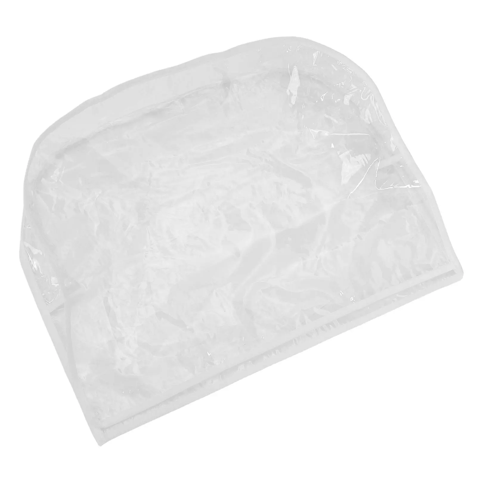 Salon Chair Back Cover Waterproof Clear PVC Protector for Hair Stylist Chairs 51x40x12cm Lightweight Dye Resistant Easy Clean