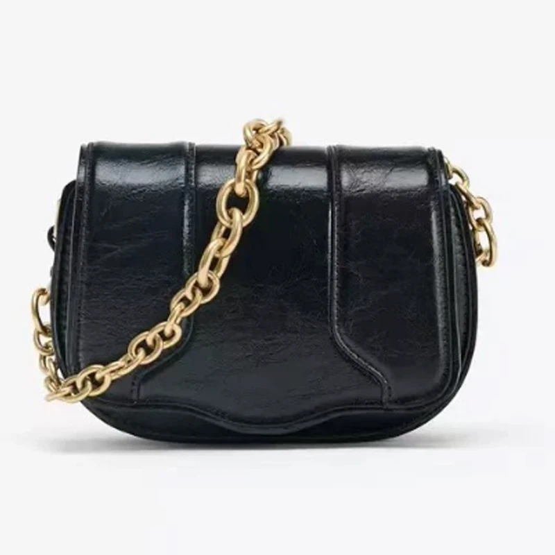 

2025 Autumn Women's Zipper Flip Shoulder Bag Fashion Versatile Crossbody Bag and Purses