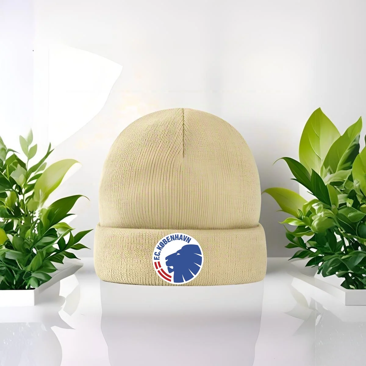 كوبنهاغن لكرة القدم كلوب 2026 جديد للجنسين محبوك - أغطية رأس شتوية متعددة الألوان ودافئة ومريحة مع f أنيق #5