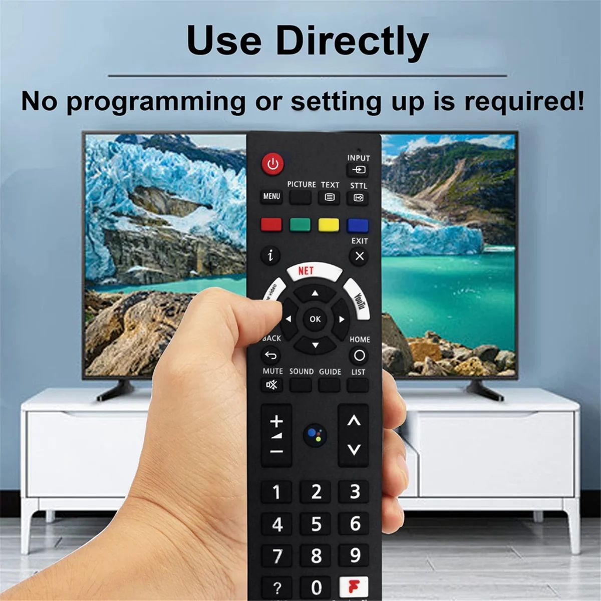 Control remoto Reemplace el control remoto R3PA23 para N2QBYA 000037   TX-40JX800E TX-40JX810E TX-40JX820E TV inteligente LED HDR Android