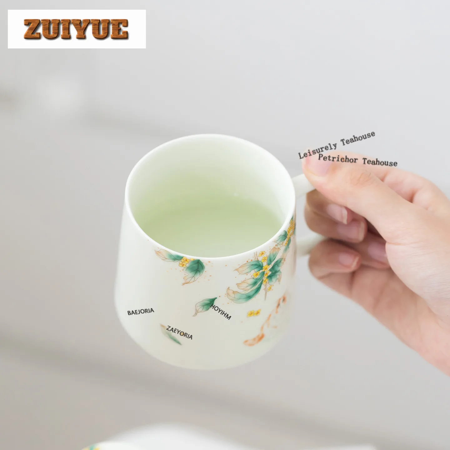 250ml Underglaze Colour Cat Coffee Mug Handmade Oatmeal Breakfast Mug Afternoon Tea Mug Master Office Water Cup Drinkware Craft