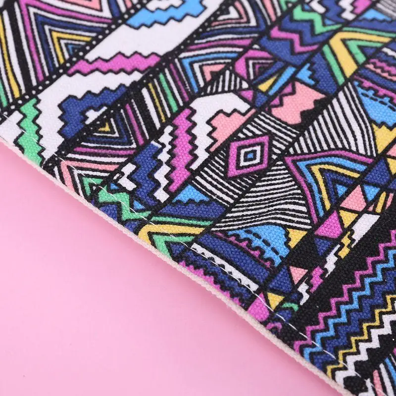 

D46C Canvas Roll Up Bag Multiple Slots Pen for Pencil Sketch Pen Paint Brush