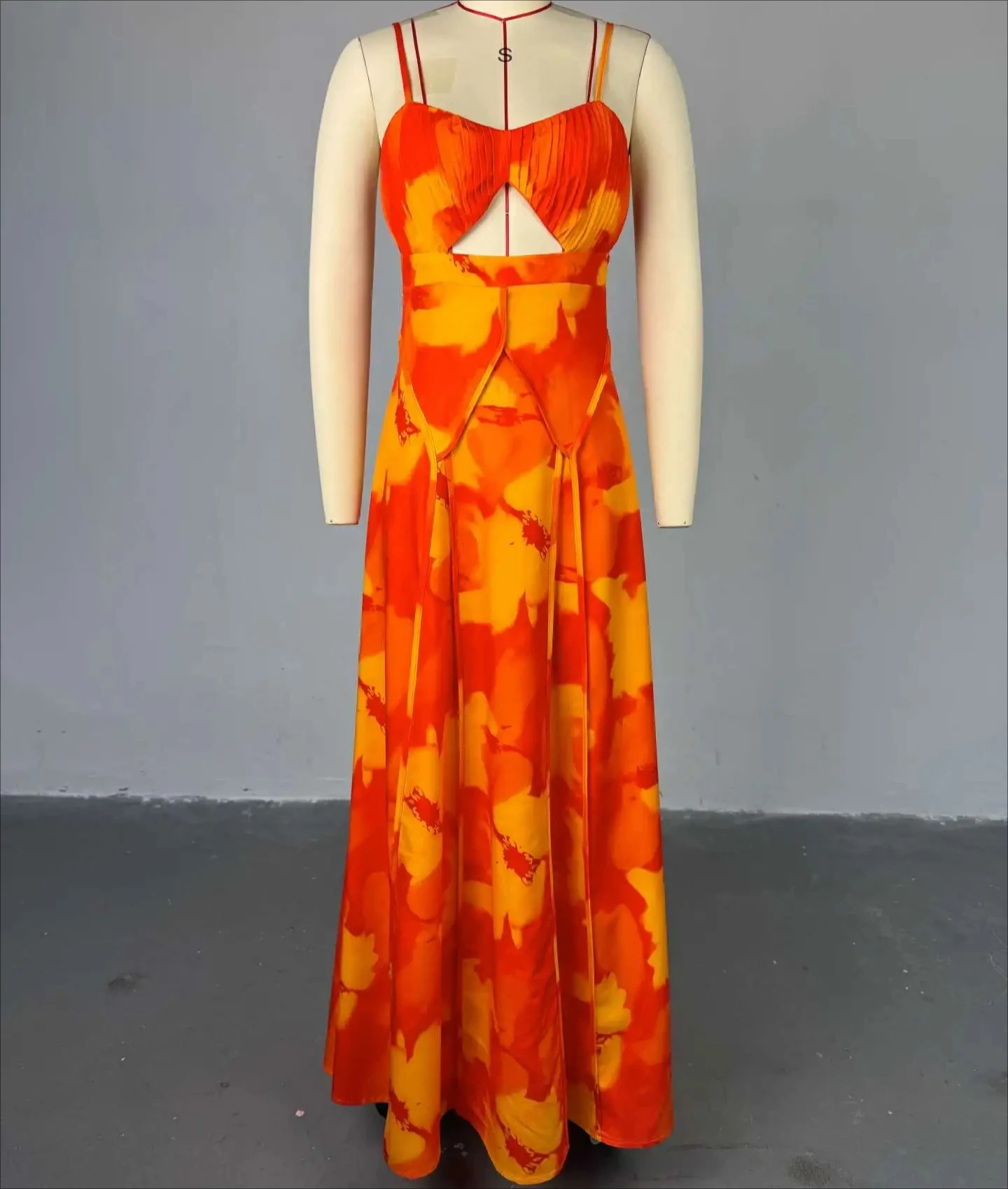 

Long Dress Women Dresses A Line Sling Vestidos Streetwear V Neck Sleeveless Print Elegant Y2k High Waist Beach Summer 2025