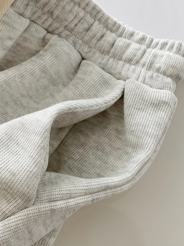AOSSVIAO 2026 Sommer-Shorts für Damen: Elastische, süße Mädchen-Shorts im koreanischen Stil, Harajuku, schlichte graue Hosen für Studentinnen – Detail 16