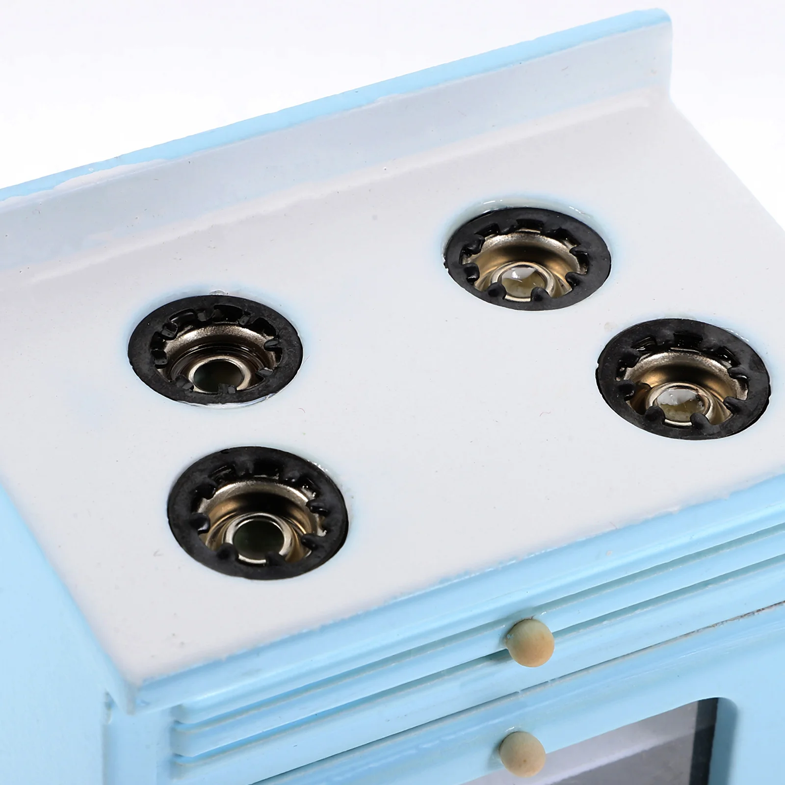 Mini accesorios de cocina, lavabo para el hogar, escena, modelo de muebles para fregadero, juego de miniaturas, estufa de cocina