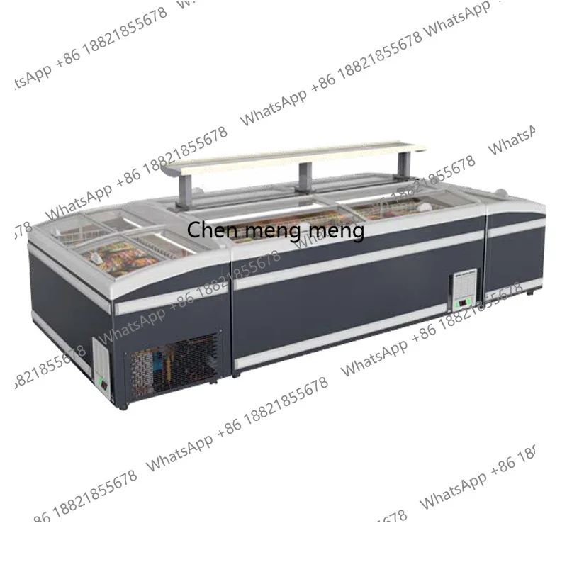 

Commercial freezer Freezing display cabinet Supermarket combination Large capacity ice cream ice cream dumplings Tangyuan