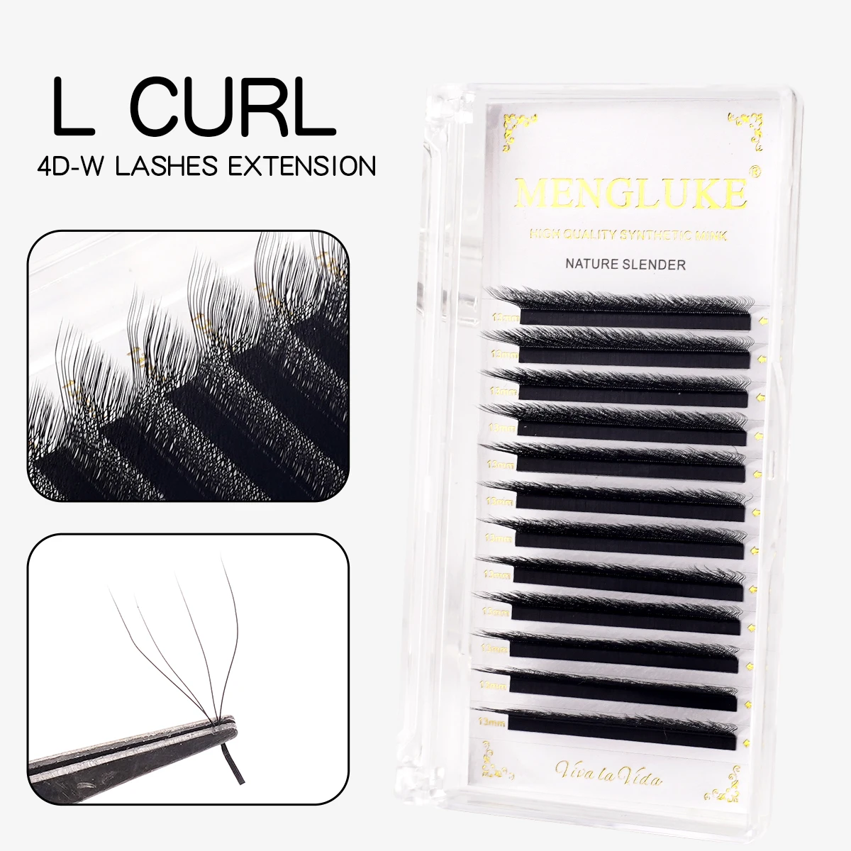 MENGLUKE L Curl Y Shape Eyelas - Eyelash Extension Y Shape review and price