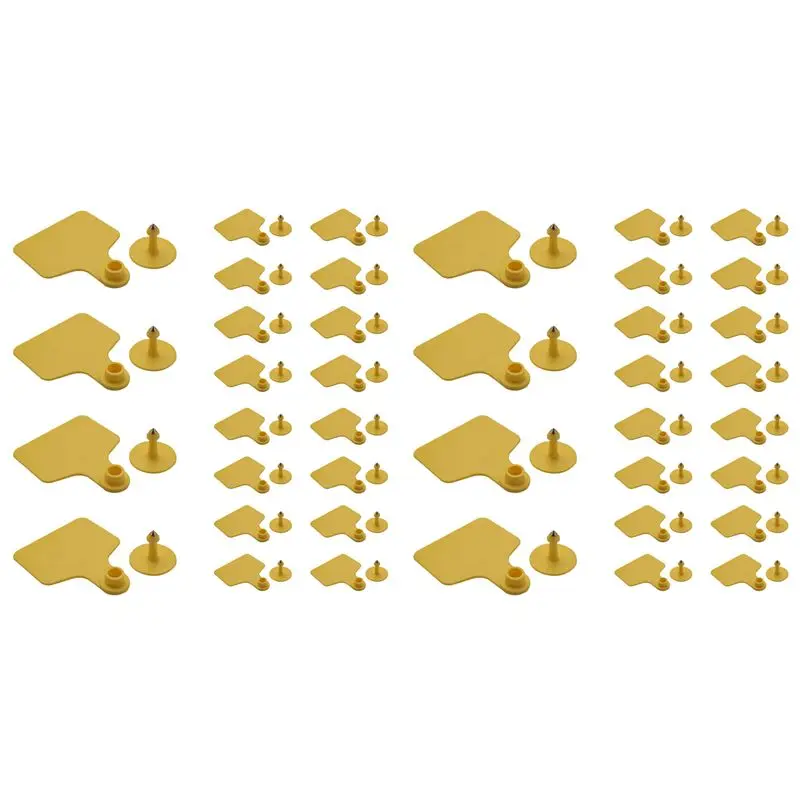 

TFORU-200 шт. Ушные бирки для крупного рогатого скота из ТПУ без надписей, с медной головкой, для идентификации сельскохозяйственных животных