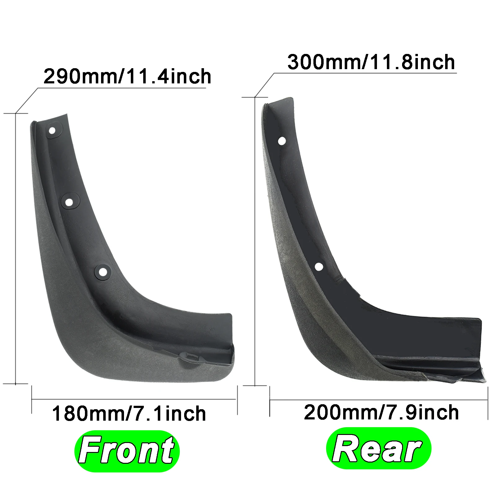 4x Mud Flaps Splash Guard For Nissan Note E11 1st Gen 2004 - 2011 Mudflaps Front Rear Wheel Tire Cover Protector Car Accessories