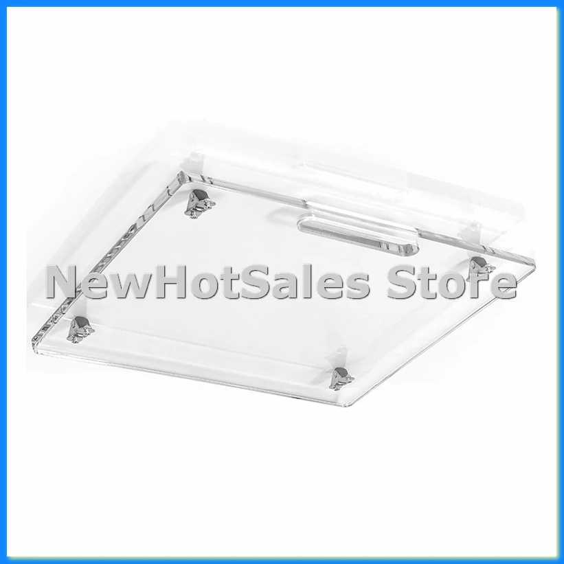 

Акриловый поднос-слайдер для бытовой техники с резиновыми колесиками, выдвижной лоток для кухонной техники, поднос-слайдер для кофеварки на столешницу-A57M