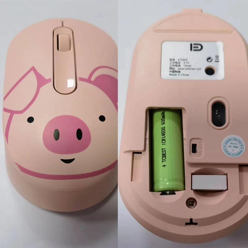 الكمبيوتر اللوحي بلوتوث ماوس لاسلكي شحن 2.4G USB ماوس لاسلكي محمول