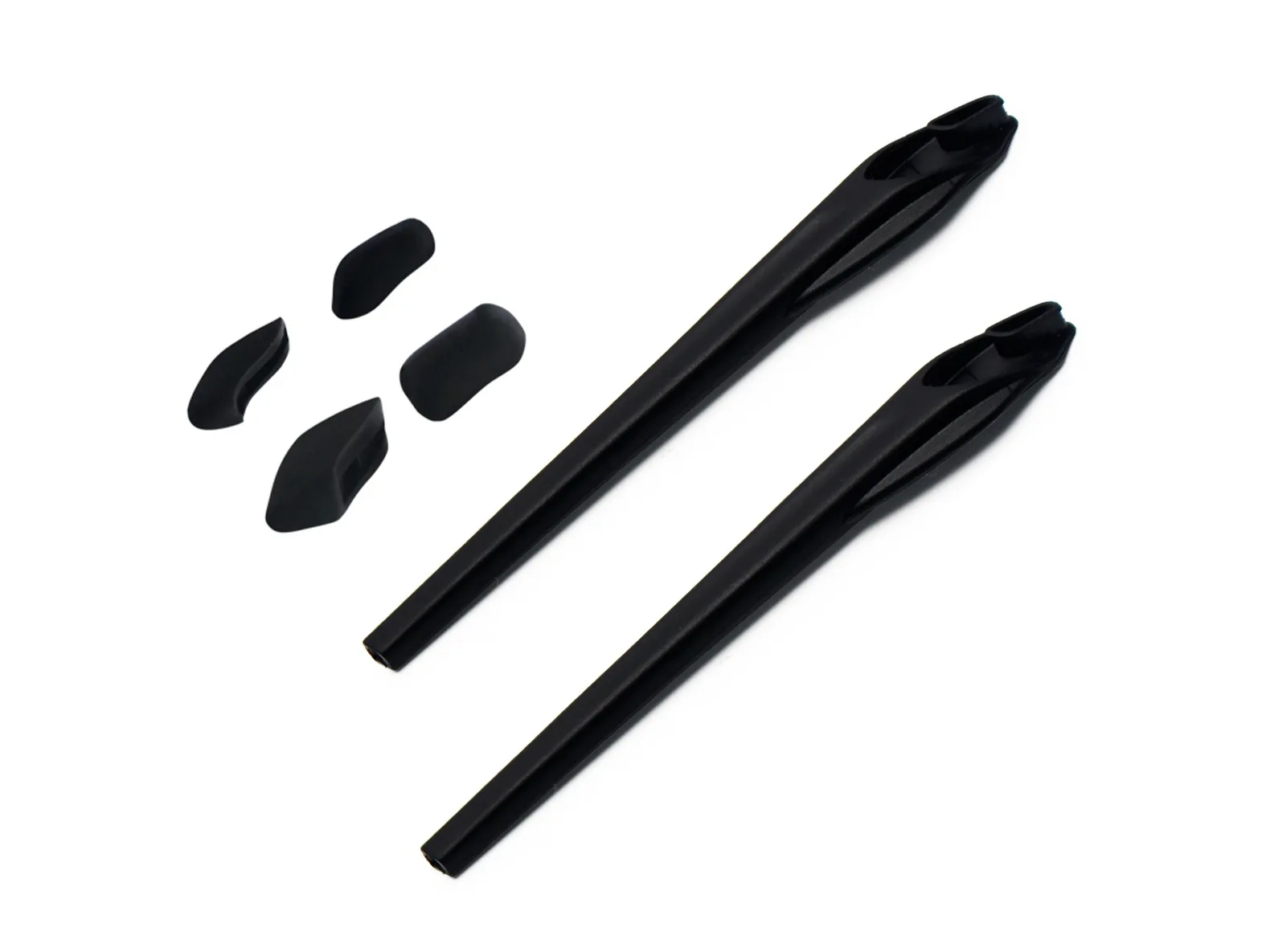 Glintbay kits de protetores de nariz e protetores de ouvido de borracha de silicone de substituição para óculos de sol Oakley Flak 2.0, Flak 2.0 XL, Flak 2.0 XXL Series